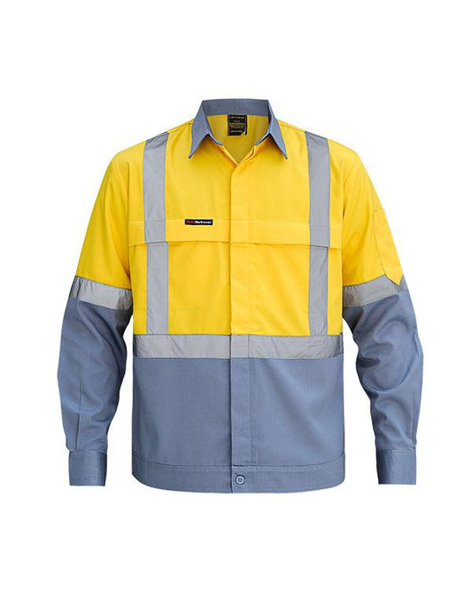 Wearpack Safety Charcoal Yellow - Mokoworkwear