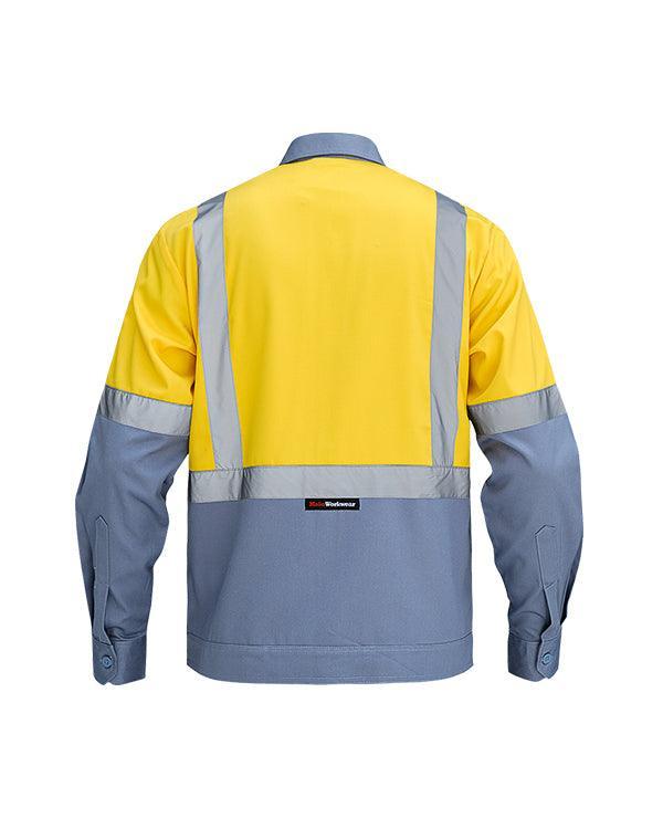 Wearpack Safety Charcoal Yellow - Mokoworkwear