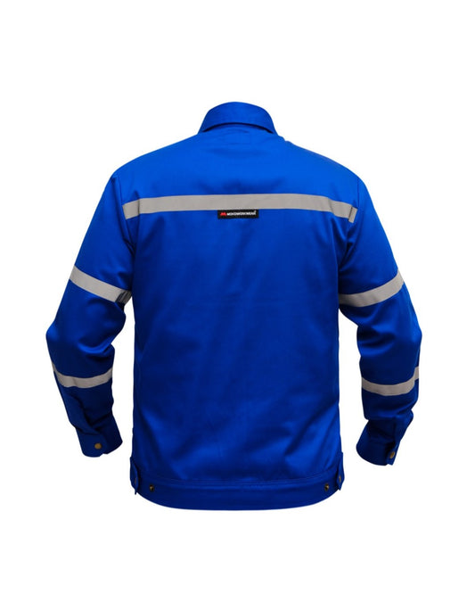 Jaket Safety Biru Royal