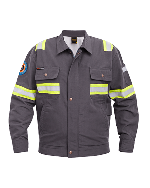 Safety Jacket Charcoal - Mokoworkwear