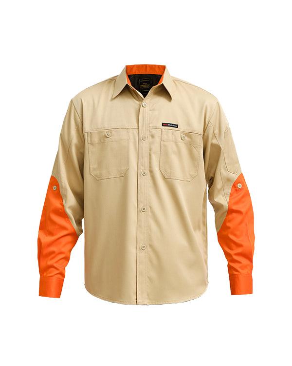 Shirt Stone Orange - Mokoworkwear
