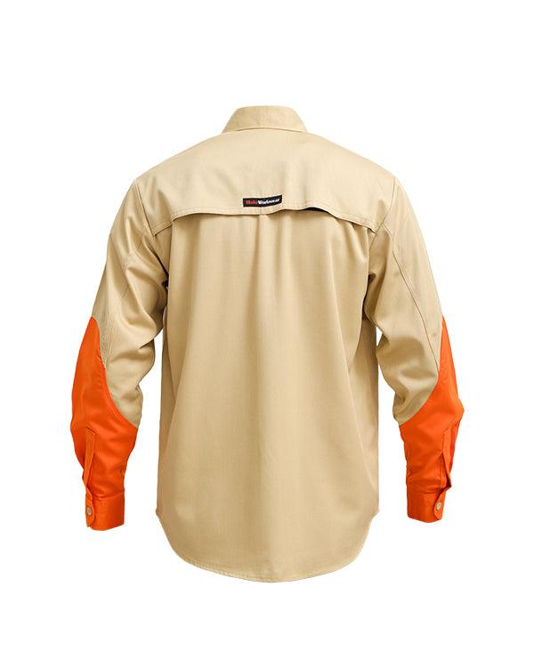 Shirt Stone Orange - Mokoworkwear