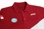 Baju Polo Custom Maroon PT Bangun Bina Utama Papua
