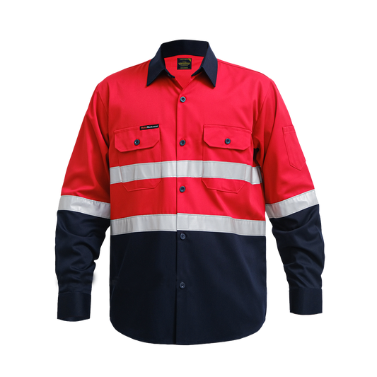 Wearpack Safety Red Navy – Pakaian Wearpack Berkualitas untuk Perlindungan Maksimal