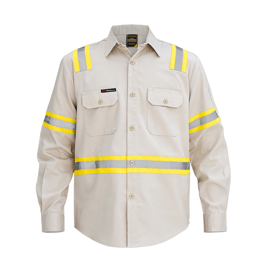 Wearpack Safety Stone Yellow – Perpaduan Warna Tangguh untuk Keamanan Maksimal