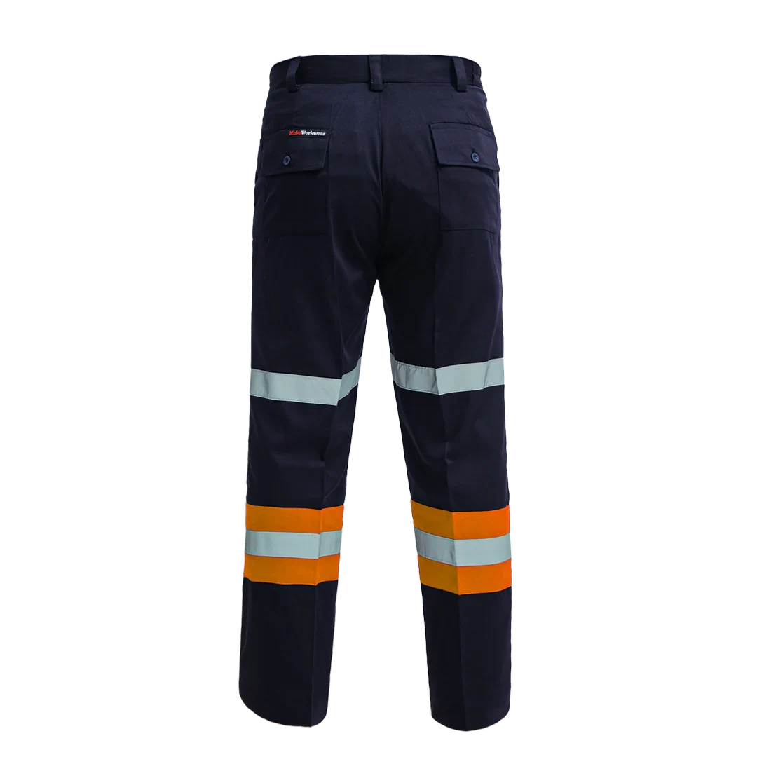 Celana Safety Navy Orange