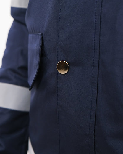 Safety Parka Navy Jacket Mokoworkwear