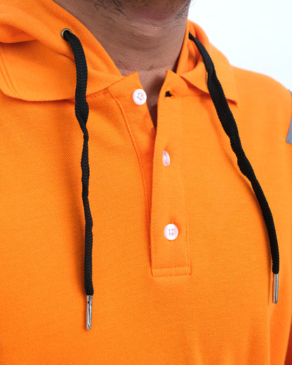 Safety Hoodie Orange Mokoworkwear