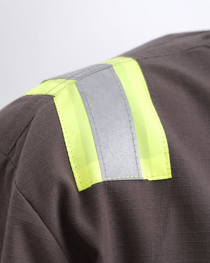 Safety Jacket Charcoal Jacket Mokoworkwear