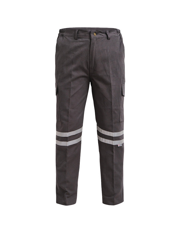 Strech Cargo Cuffed Pants