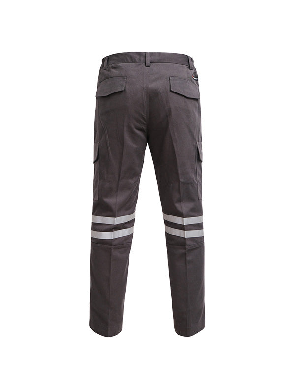 Strech Cargo Cuffed Pants