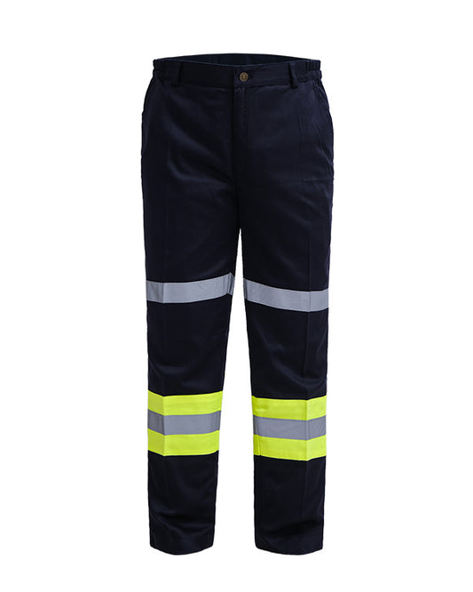 Pants Safety Navy Lime