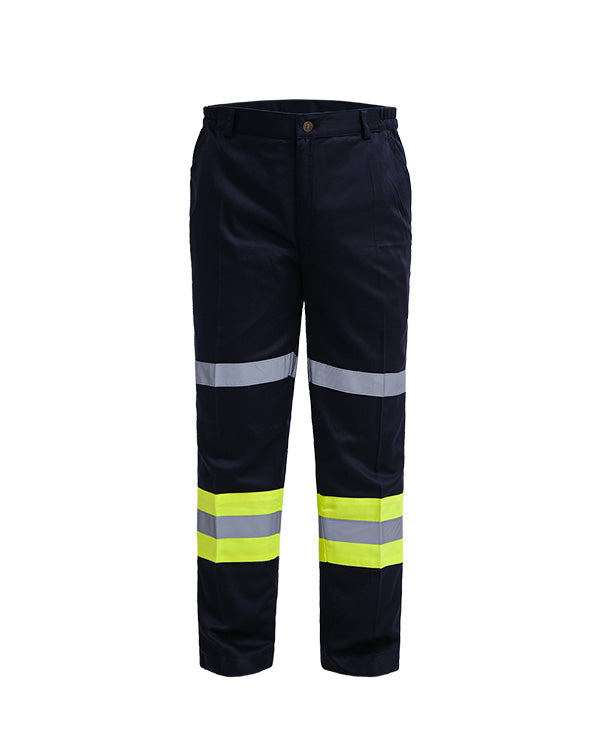 Pants Safety Navy Lime