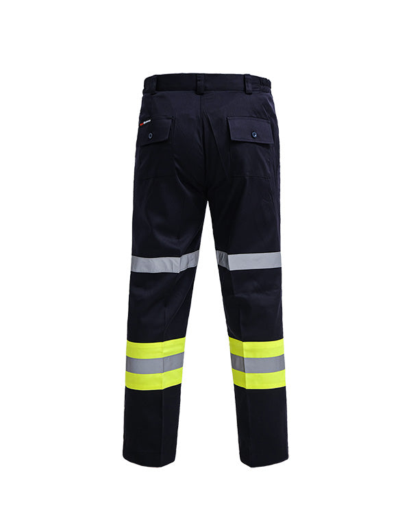 Pants Safety Navy Lime