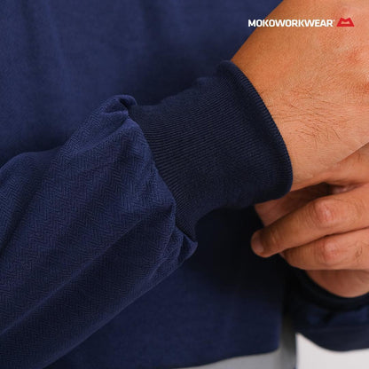 T-Shirt Safety Full Navy T-Shirt Mokoworkwear