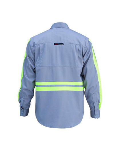 Wearpack Safety Blue List Lime Wearpack Mokoworkwear