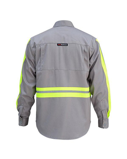 Wearpack Safety Grey List Lime - Mokoworkwear
