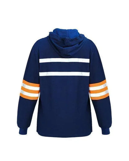 Safety Hoodie Navy Mokoworkwear