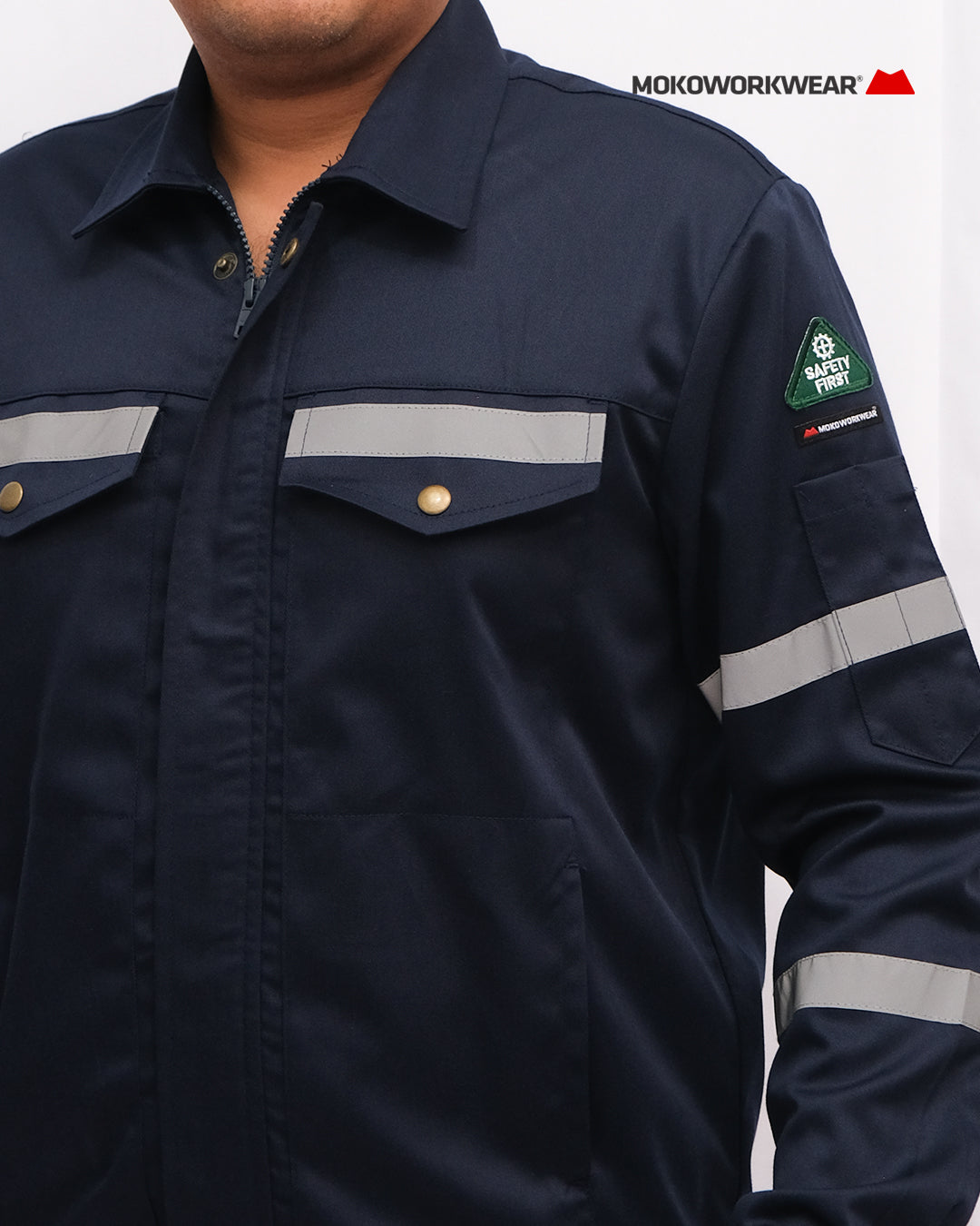 Jaket Safety Navy