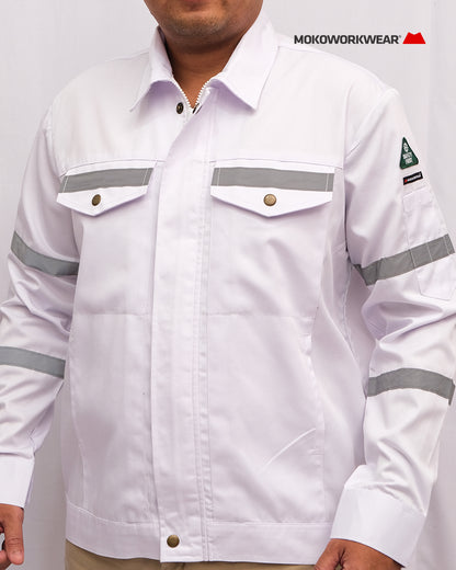White Safety Jacket