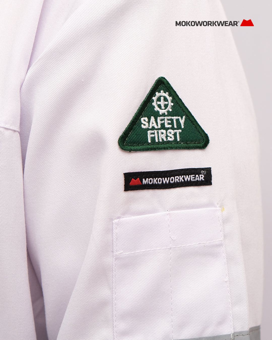 White Safety Jacket