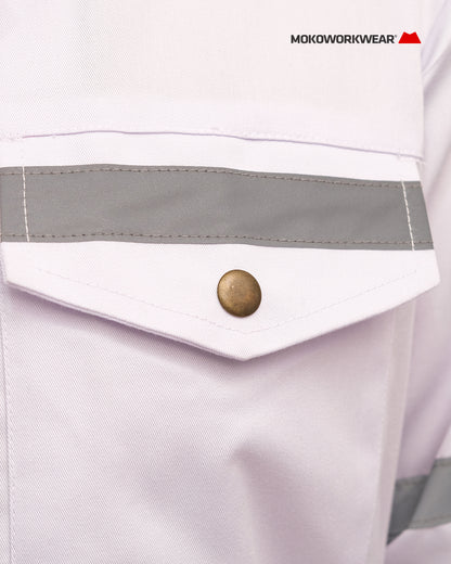 White Safety Jacket