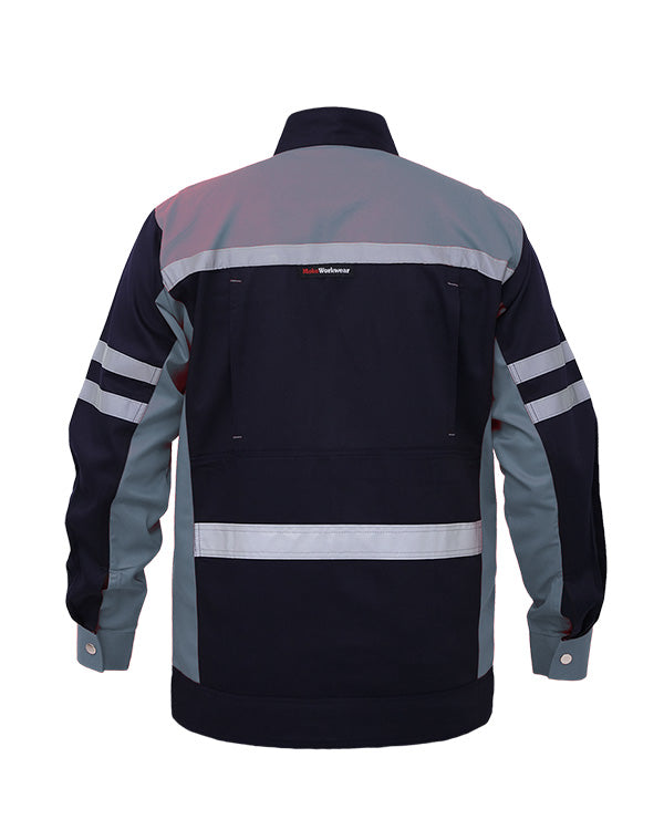 Safety Jacket Gray