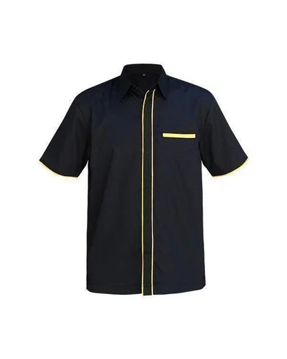 Shirt Black List Yellow Shirt Mokoworkwear