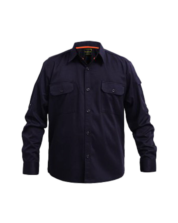 Shirt Navy List Orange