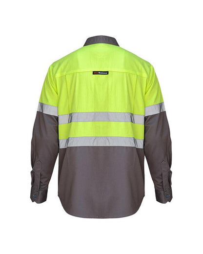 Wearpack Safety Lime Charcoal Wearpack Mokoworkwear