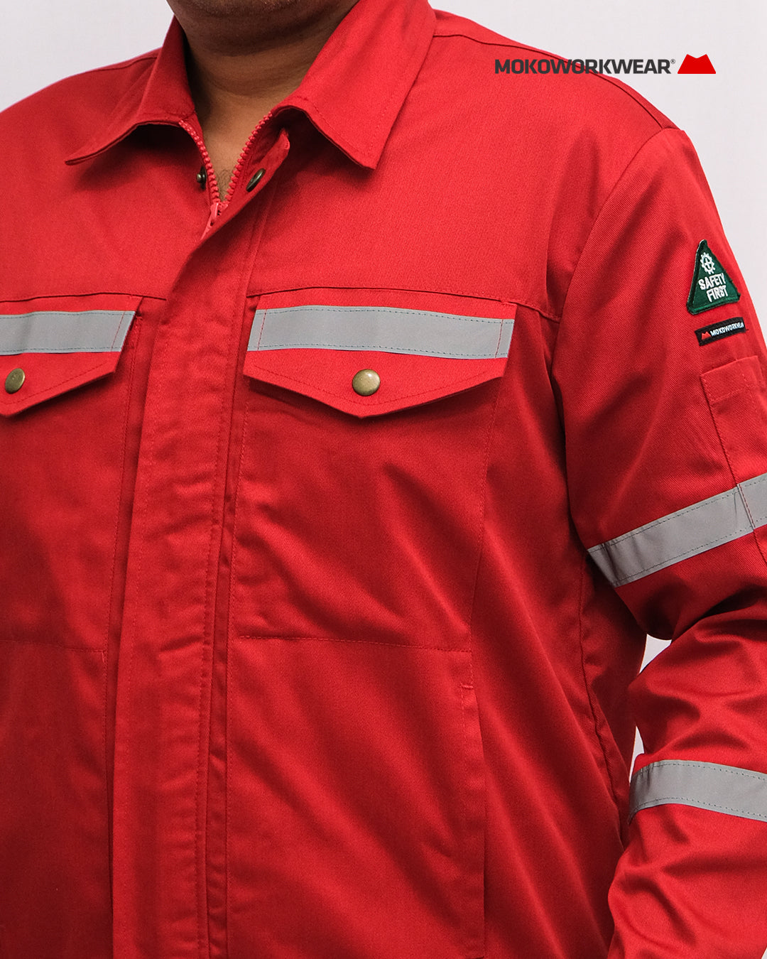 Jaket Safety Merah