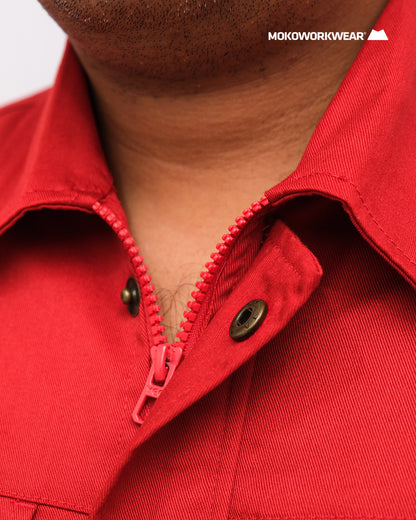 Jaket Safety Merah