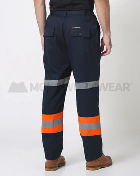 celana safety navy orange dari mokoworkwear
