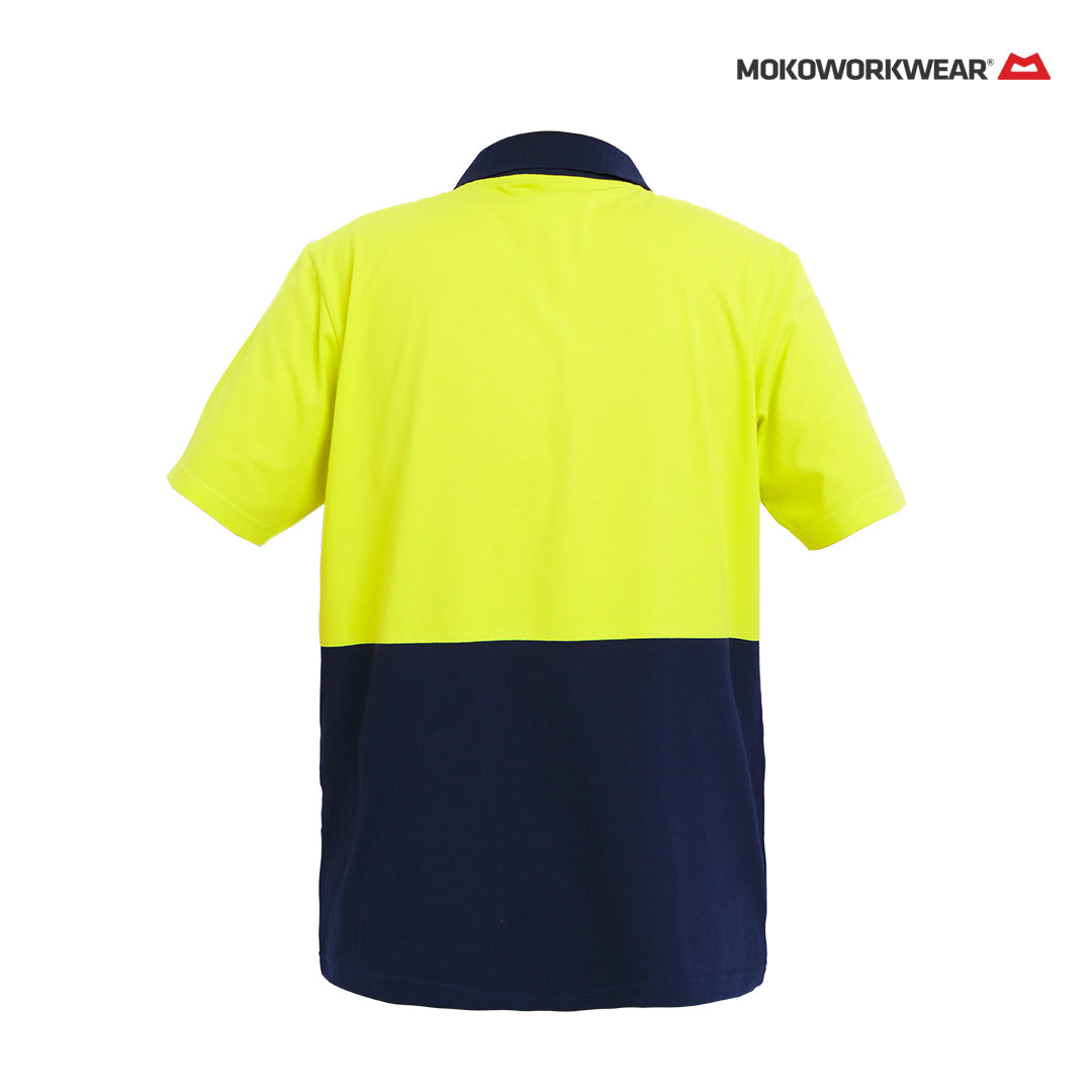 T SHIRT ELECTRIC LIME NAVY