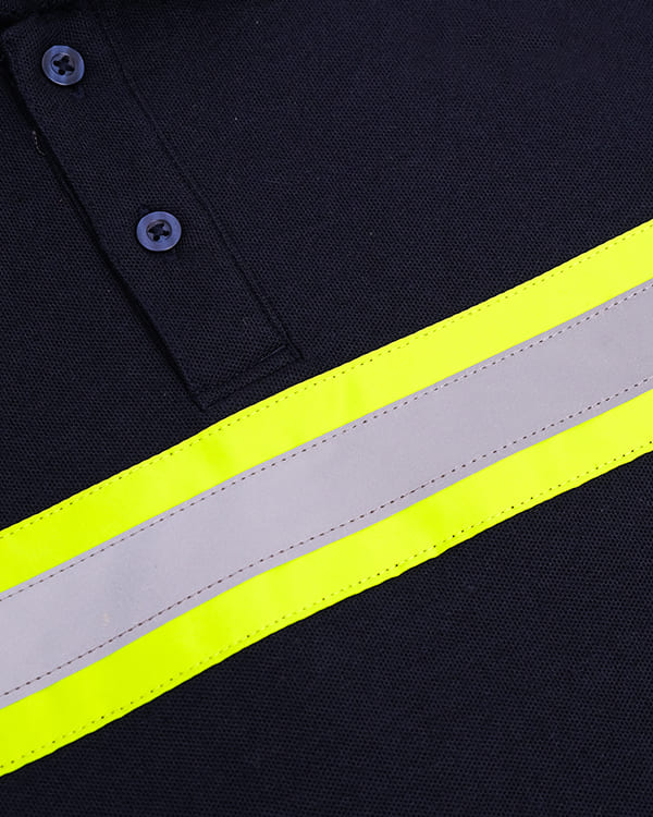 Polo Shirt Safety Navy