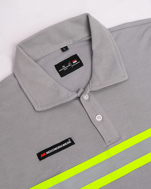 Polo Shirt Safety Abu Muda