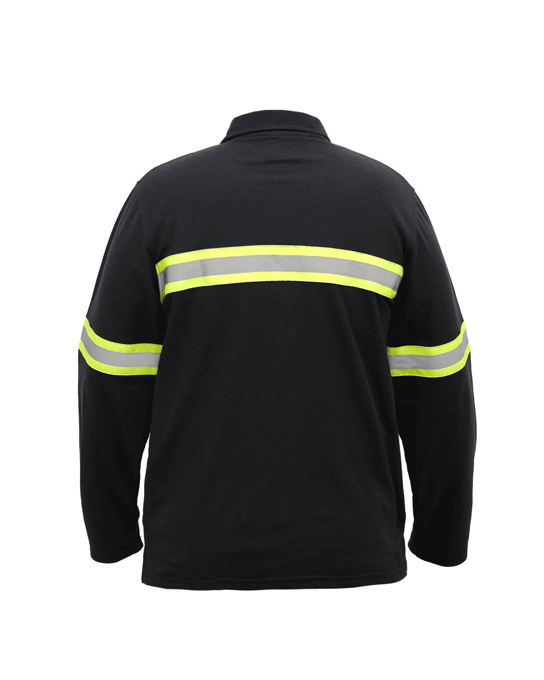 Polo Shirt Safety Hitam