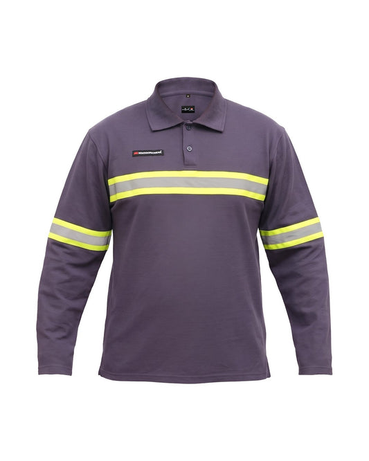 Grey Safety Polo Shirt