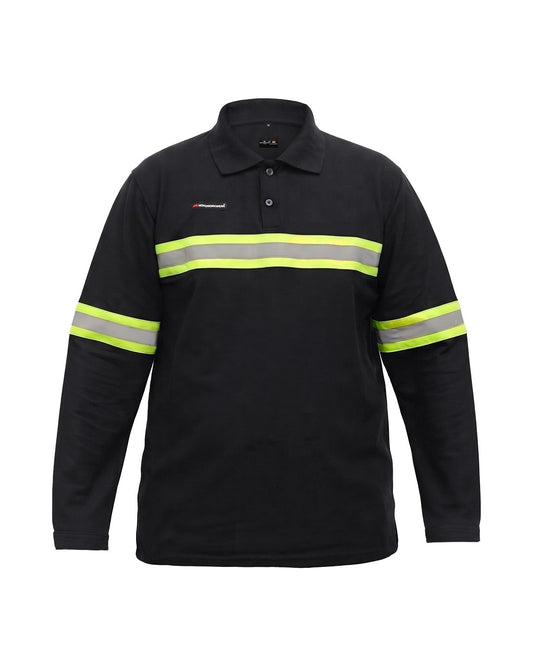 Black Safety Polo Shirt