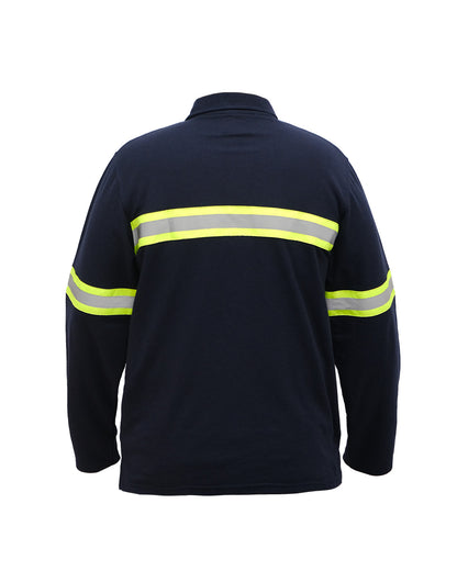 Polo Shirt Safety Navy
