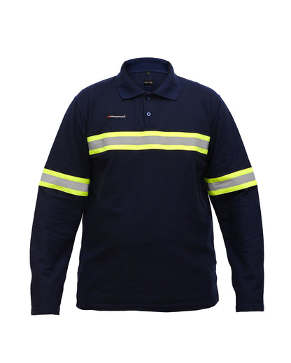 Polo Shirt Safety Navy