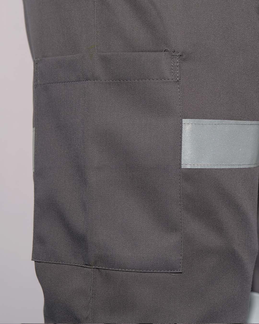 Coverall Full Gray