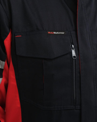 Safety Jacket Red Jacket Mokoworkwear