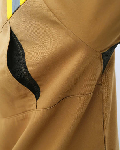 Wearpack Safety Khaki Yellow - Mokoworkwear