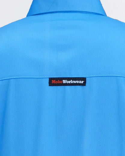 Wearpack Safety Light Blue Black Wearpack Mokoworkwear