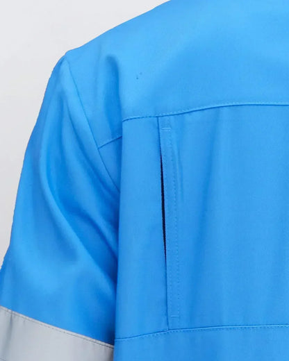 Wearpack Safety Light Blue Black Wearpack Mokoworkwear