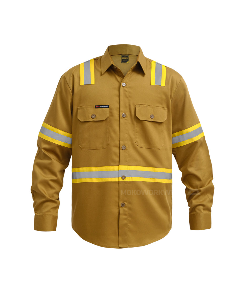 Wearpack Safety Khaki Yellow