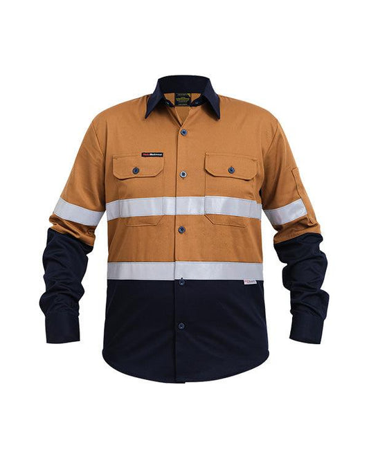 Wearpack Safety Brown Navy - Mokoworkwear