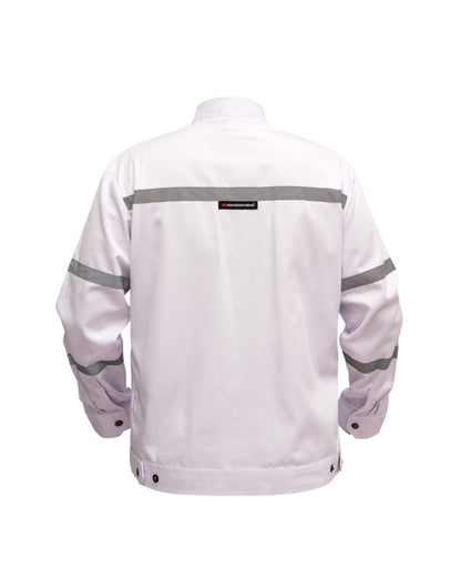 White Safety Jacket