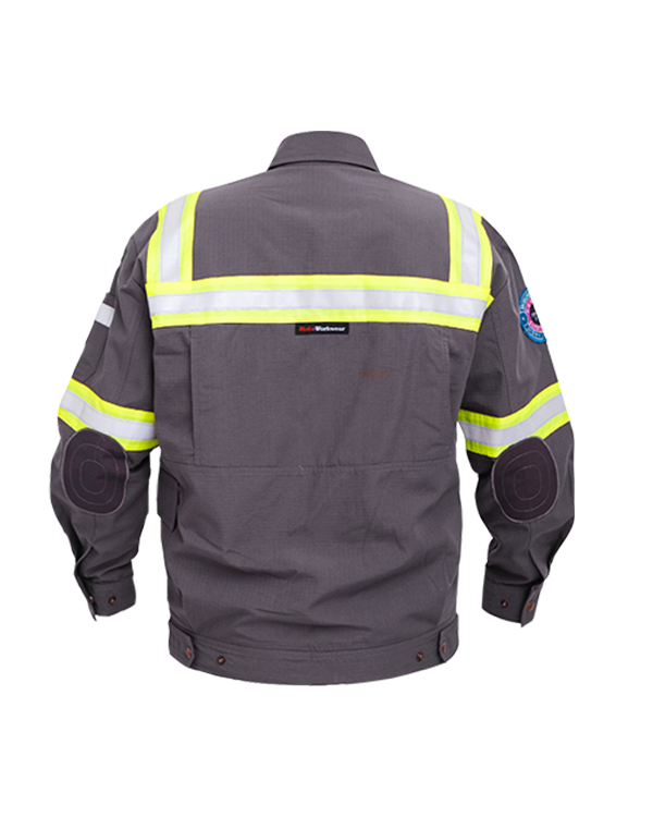 Safety Jacket Charcoal - Mokoworkwear